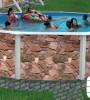 Бассейн Torrente круглый Rocalla размер 3,5х1,25 м