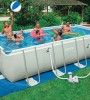 Бассейн INTEX прямоугольный Rectangular Ultra Frame 549х274х132 (комплект)