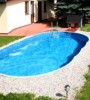 Бассейн Unipool овальный Royal глубина 1,5 м размер 7,5х3,5 м