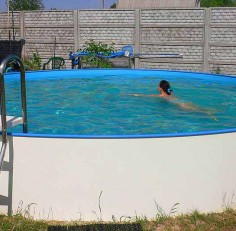 Бассейн Unipool круглый Baden глубина 1,5 м диаметр 8,0 м