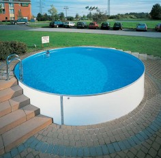 Бассейн Unipool круглый Baden глубина 1,2 м диаметр 8,0 м